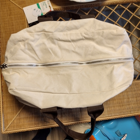 Large canvas duffle - Picture 3 of 8